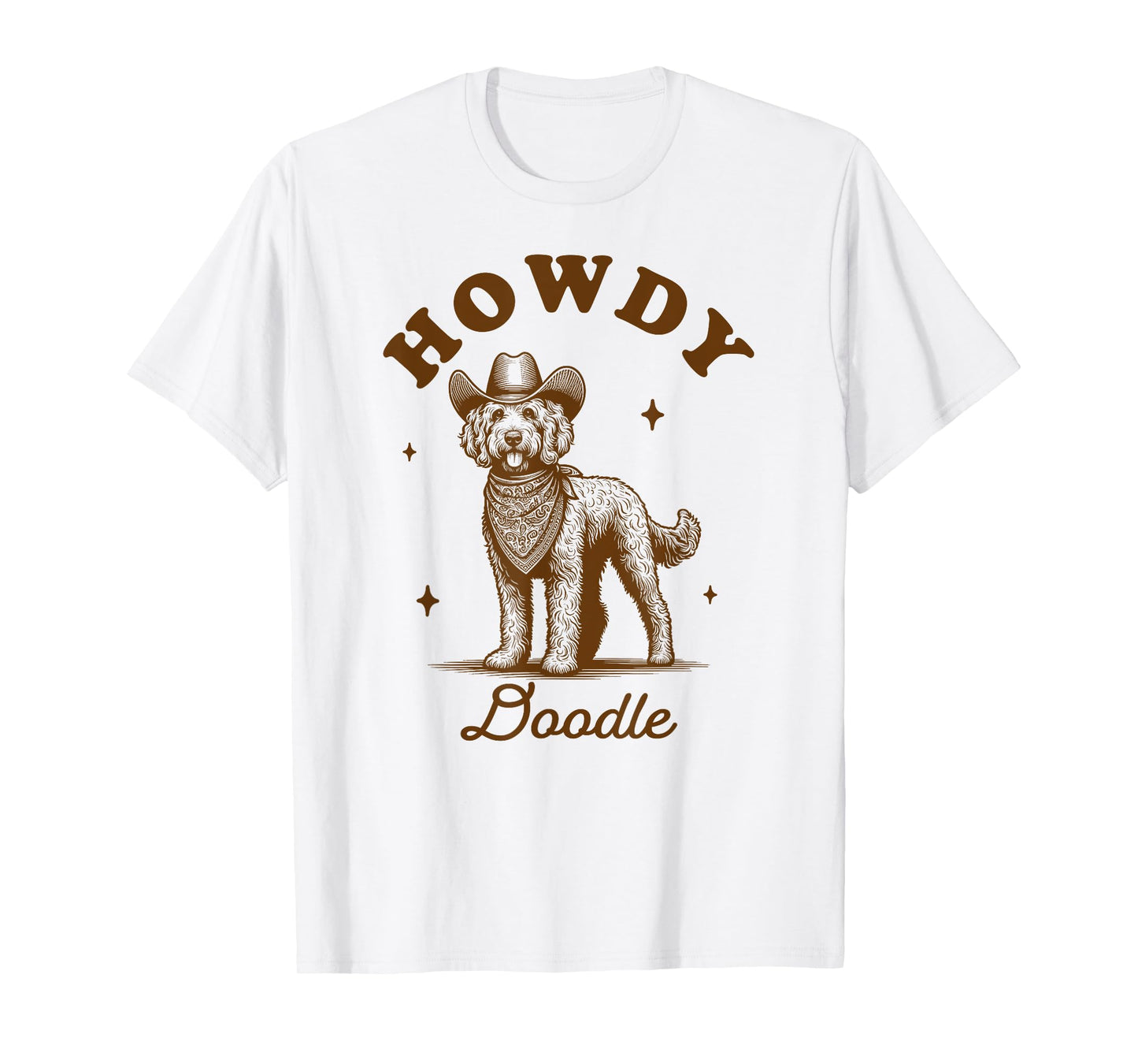 Doodle Mom Doodle Lover Vintage Western Life Howdy Doodle T-Shirt