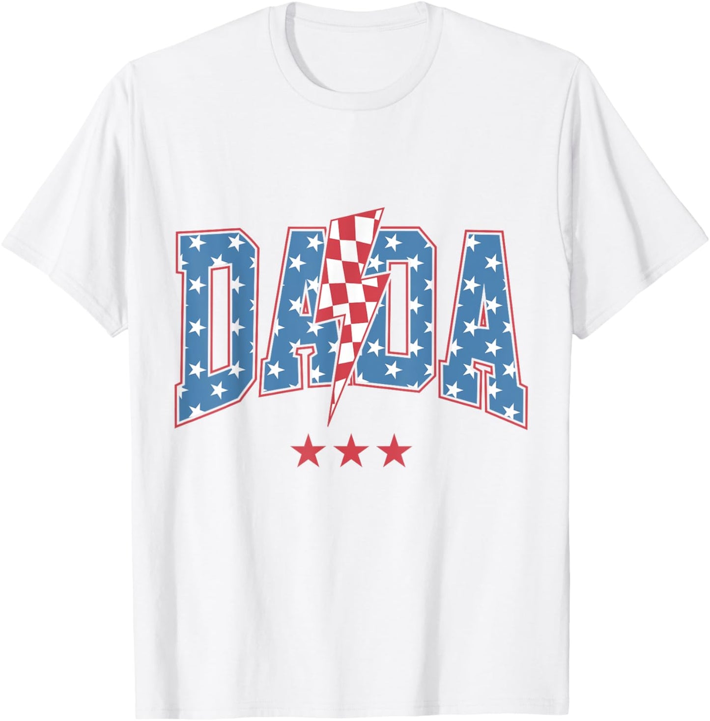 Mama Dada Mini 4th of july American Family Matching Tees T-Shirt