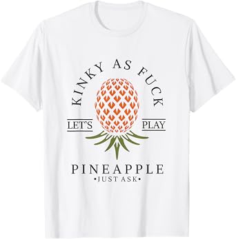 Kinky AF Swinger Lifestyle Naughty Adult Humor Graphic T-Shirt