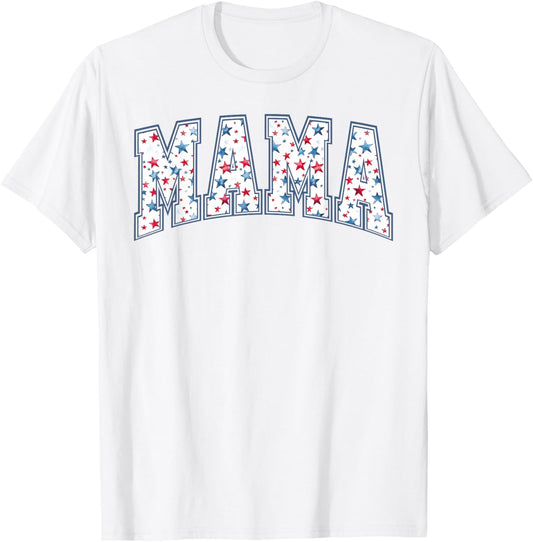 Mama Dada Mini 4th Of July American Family Matching Tees T-shirt