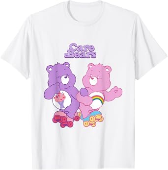 Care Bears Cheer & Share Bear Vintage Roller Skates T-Shirt