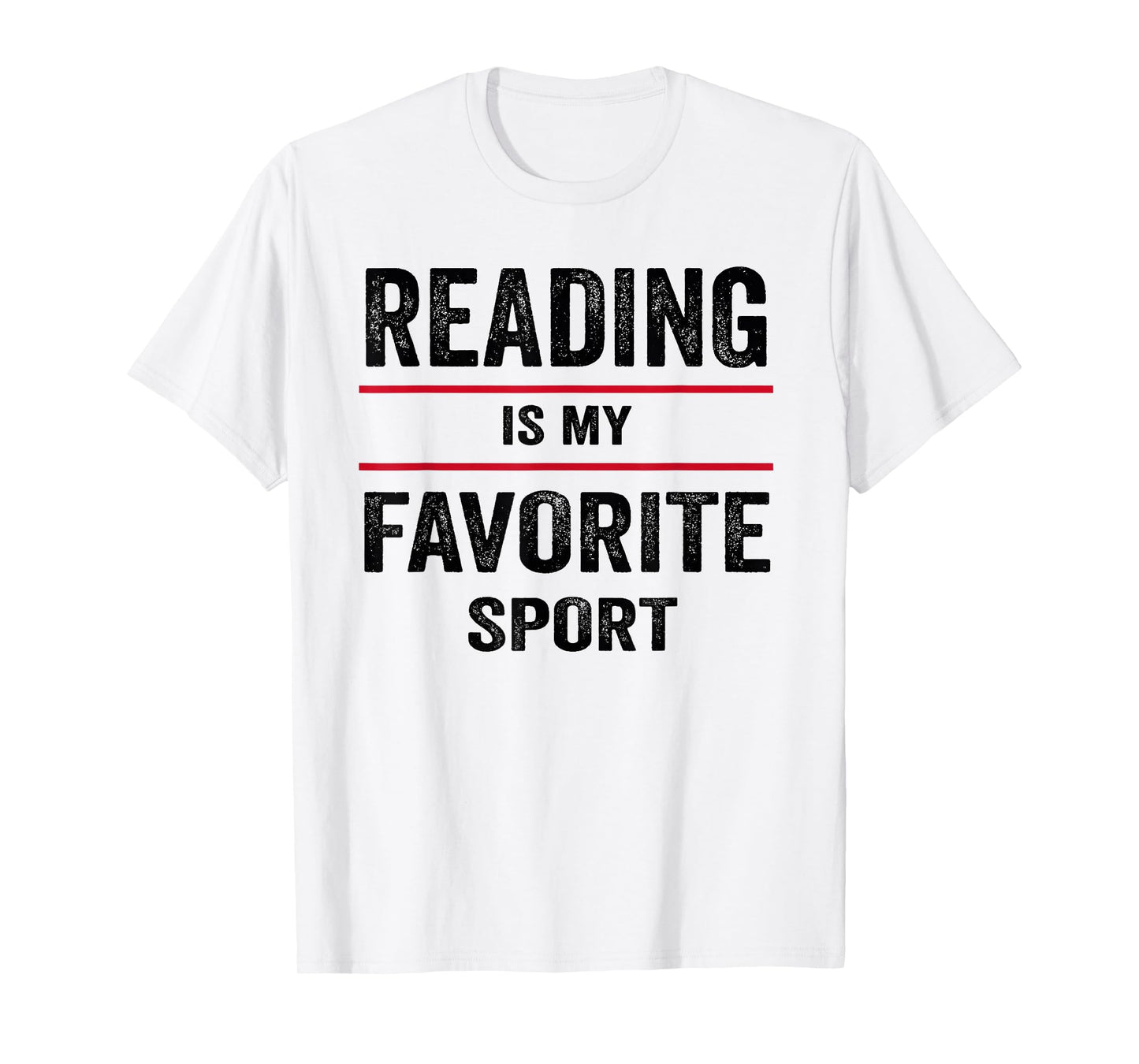 Funny Reading Is My Favorite Sport Book Lover Quote T-Shirt