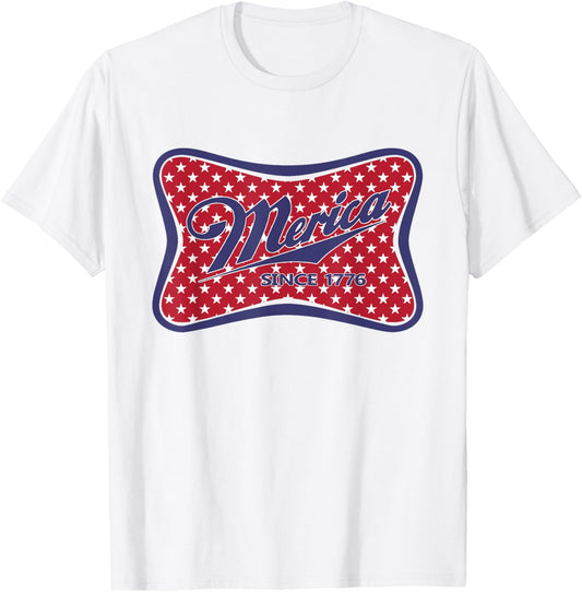 Merica Since 1776 Funny 4th Of July Merica Since 1776 T-shirt