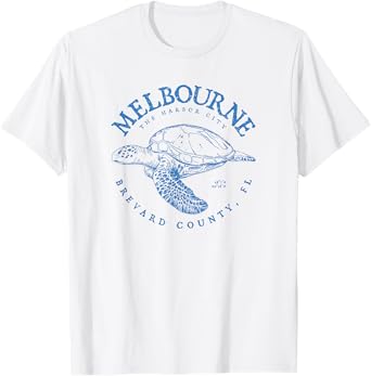 Loggerhead Melbourne Turtle Gift for Florida and Palm Bay T-Shirt
