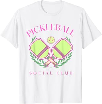 Coquette Pickleball Club Funny Pickleball Player Women Girls T-Shirt