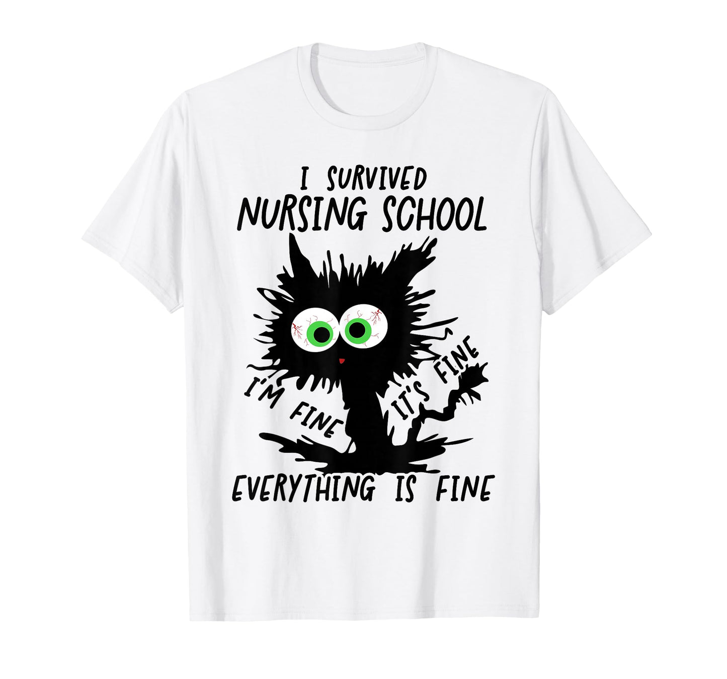 I Survived Nursing School Graduation 2025 2026 T-Shirt