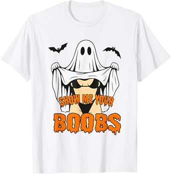 Show Me Your Boos Halloween Spooky Season Girly Halloween T-Shirt