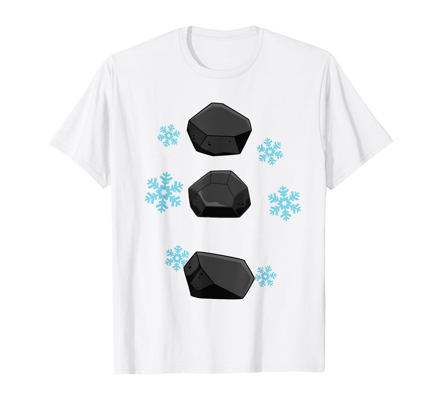 Lazy Diy Snowman Halloween Costume Group Family Matching T-Shirt