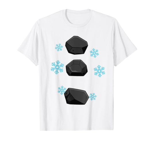 Lazy Diy Snowman Halloween Costume Group Family Matching T-Shirt