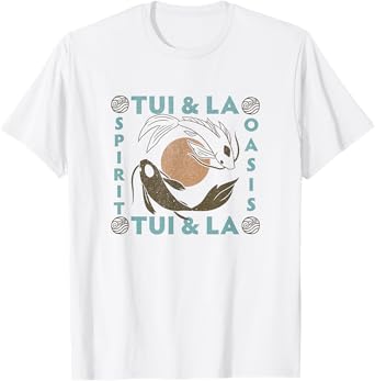 Avatar: The Last Airbender Tui & La Spirit Oasis Vintage T-Shirt