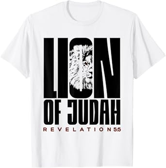 Jesus Lion of the tribe of Judah Revelation T-Shirt