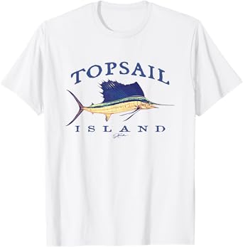 JCombs: Topsail Island, NC, Vintage Sailfish T-Shirt T-Shirt