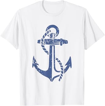 Sailor Costume Boat Anchor Sailing Captain T-Shirt