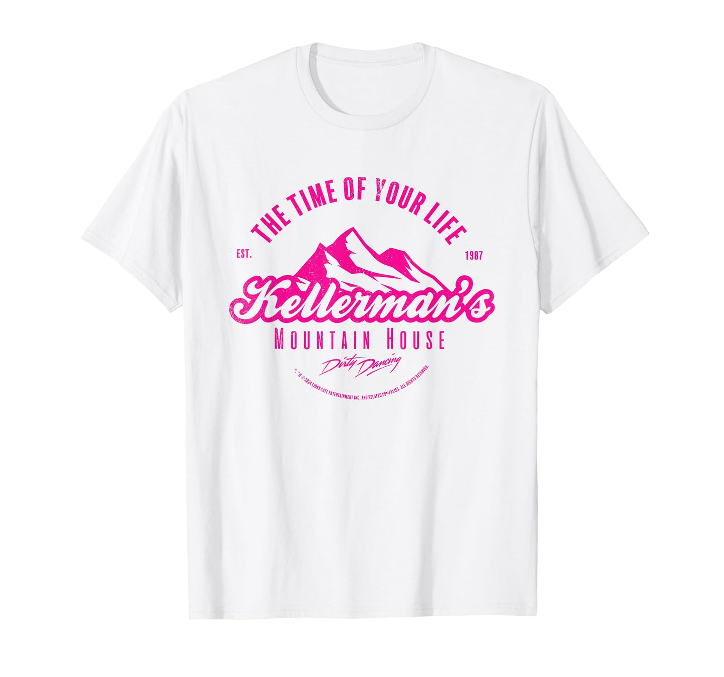 Dirty Dancing Time Of Your Life Kellerman's Mountain House T-Shirt