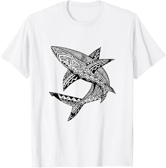 Tribal Shark T-Shirt