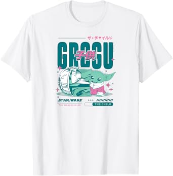 Star Wars - The Mandalorian Grogu Manga Inspired T-Shirt