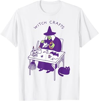 Witch Crafts Funny Halloween T-Shirt