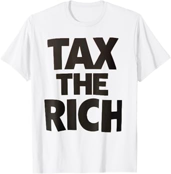 Funny Vintage Tax the Rich Womens Mens T-Shirt
