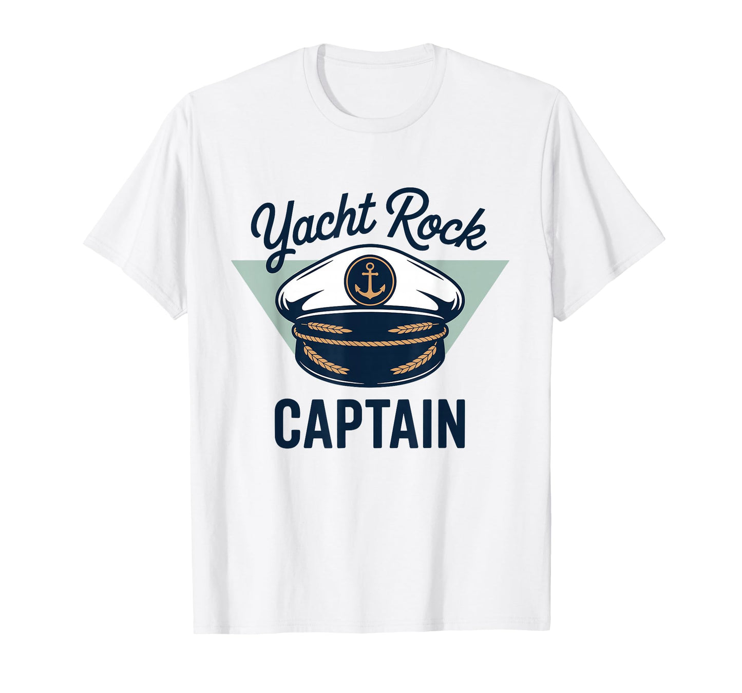 Funny Yacht Rock Captain Pontoon Boat T-Shirt