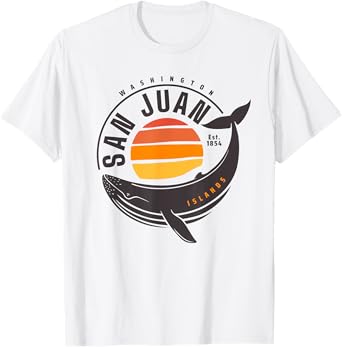 San Juan Island Washington Sunset T-Shirt