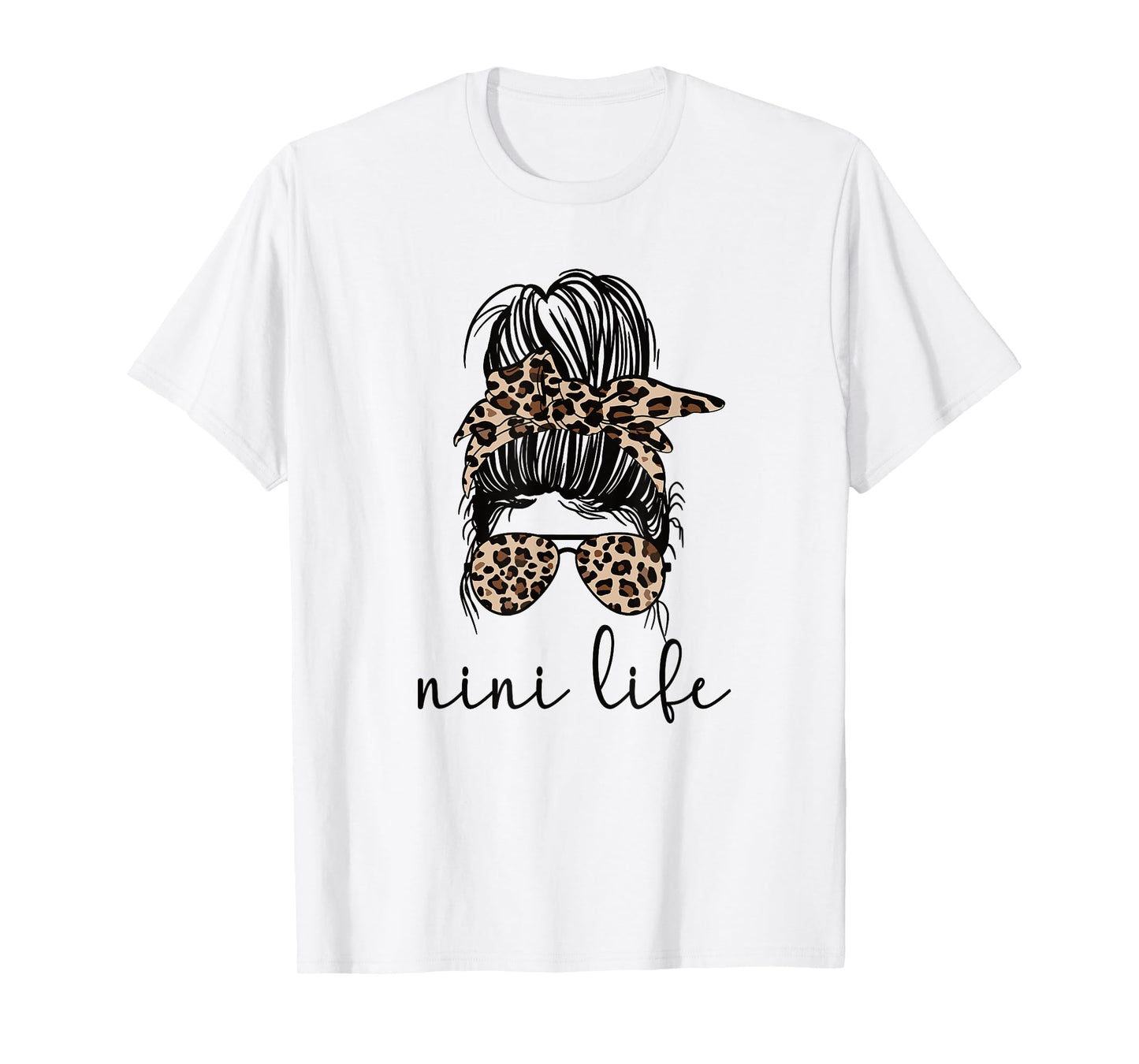 Nini Life Blessed Nini Grandmother Nini Grandma T-Shirt