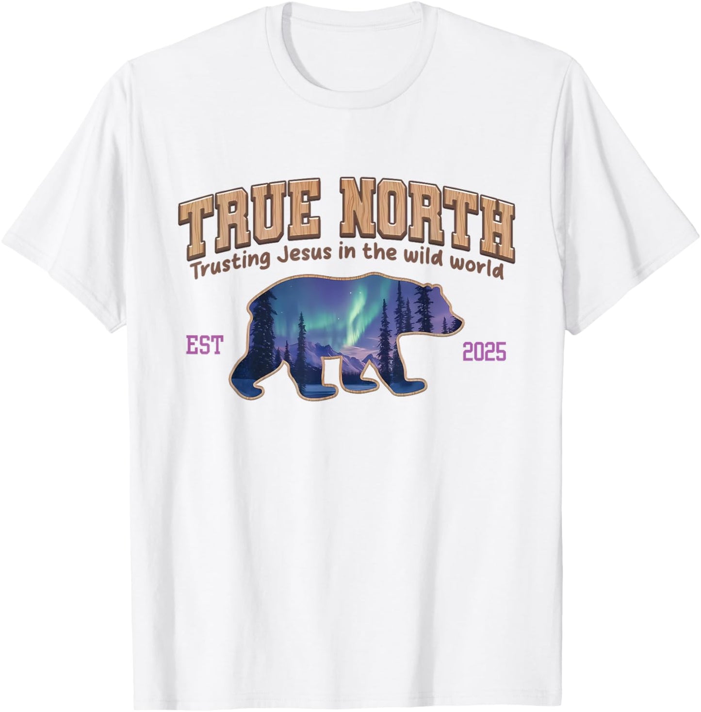 True North VBS 2025 Trusting Jesus Wilderness Christian T-Shirt