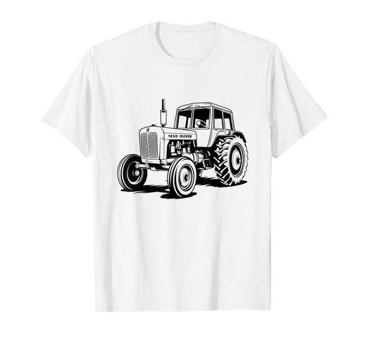 Classic Oliver Vintage Tractor Design for Farm Lovers T-Shirt