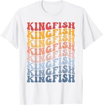 Kingfish Groovy Retro Fish T-Shirt