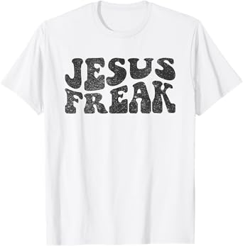 Jesus Freak Funny Christian Retro Vintage Bible Study Cute T-Shirt