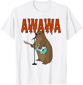 Mama Funny Hyrax Screaming Mom Hyrax Meme Animal T-Shirt