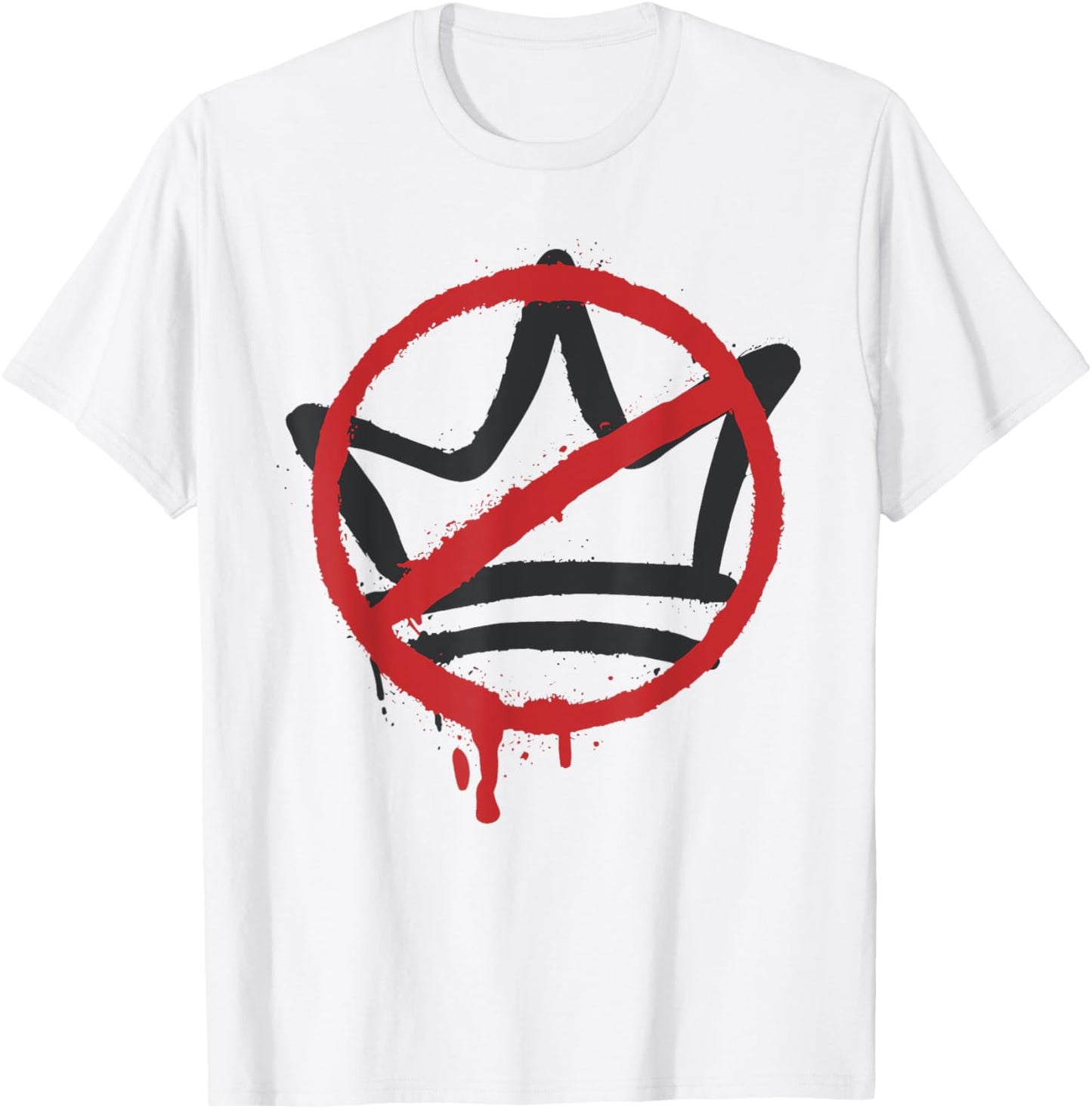 No Kings In America Pro Democracy Anti Monarchy Oligarchy T-Shirt