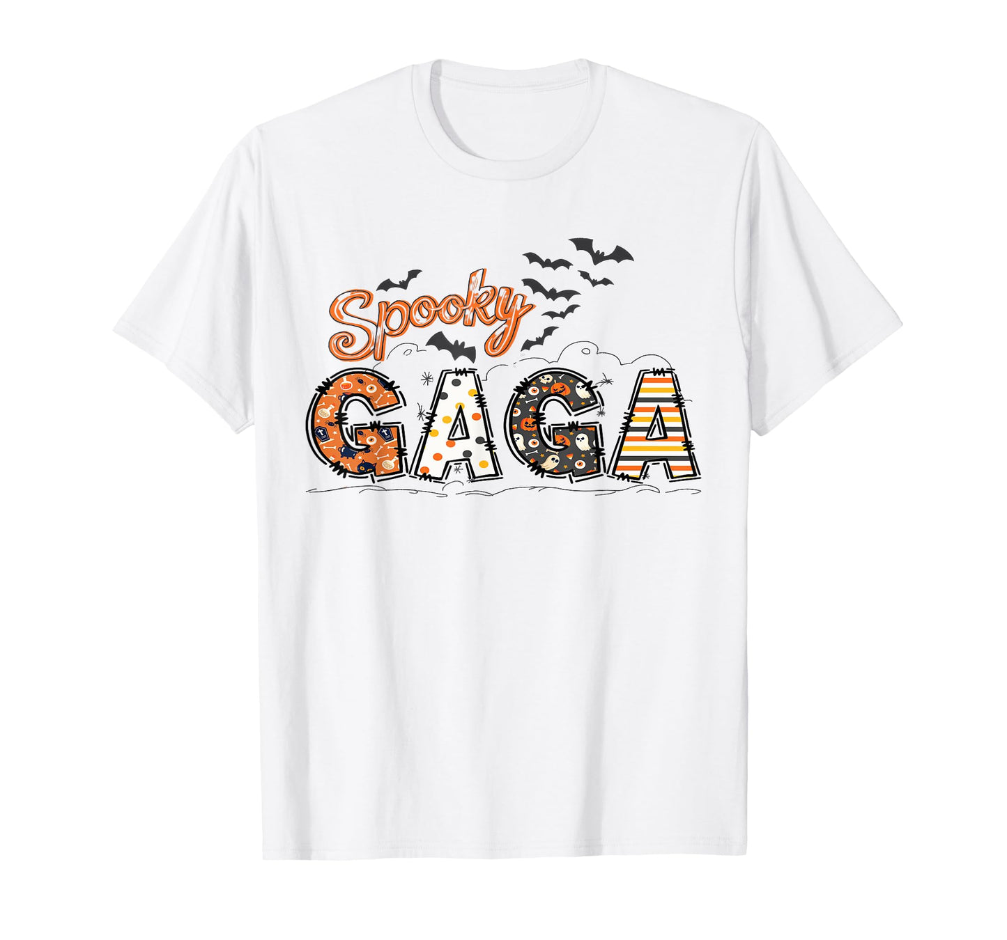 Spooky Gaga Halloween Gaga Life Family Matching T-Shirt