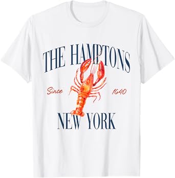 The Hamptons New York Est. 1640 - Old Money, Aesthetic T-Shirt