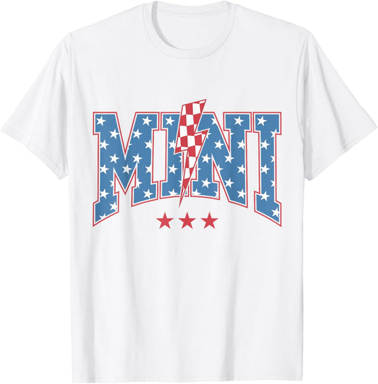 Mama Dada Mini 4th of july American Family Matching Tees T-Shirt