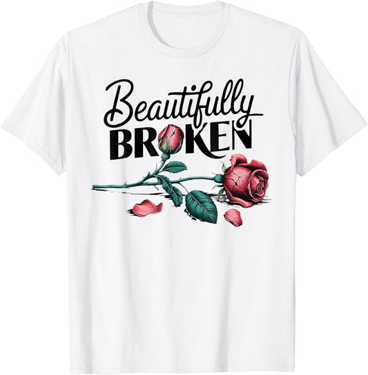 Vintage Beautifully Broken Rose T-Shirt