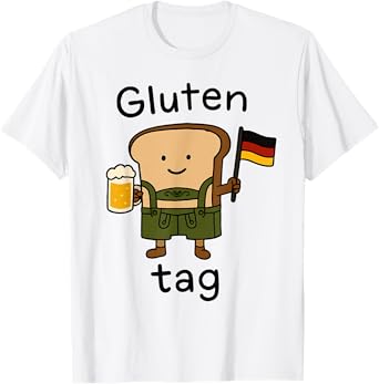 Gluten Tag German Sourdough Pretzel Oktoberfest Festival T-Shirt
