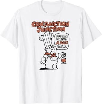 Ripple Junction x Schoolhouse Rock Conjunction Junction Art T-Shirt