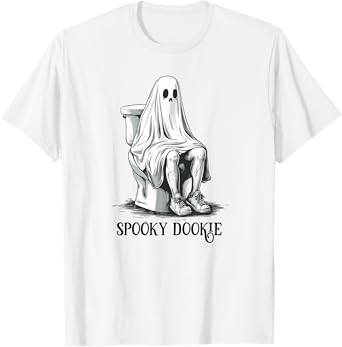 Funny Spooky Dookie Immature Halloween T-Shirt