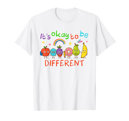 SPED Teacher Squad Special Education Okay to Be Different T-Shirt