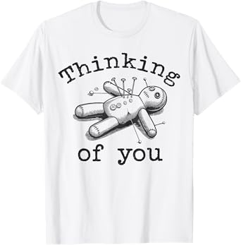 Thinking Of You Vintage Voodoo Doll T-Shirt