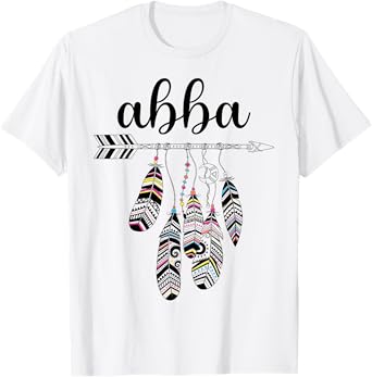 Abba Name Women Men Kids Abba Birthday Shirt Gift Abba Name T-Shirt