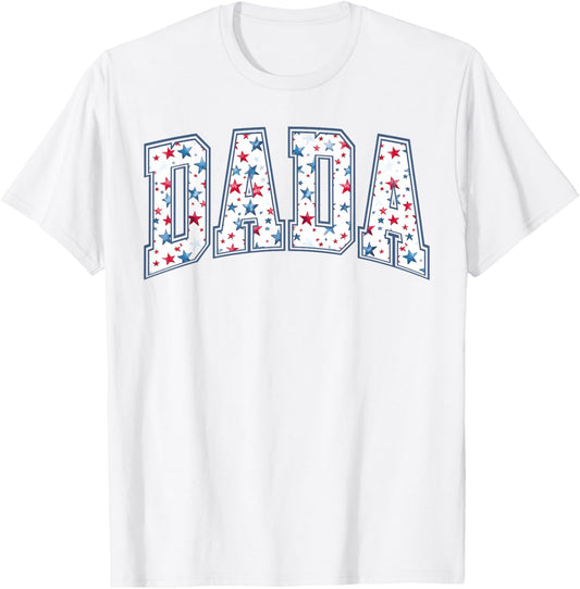 Mama Dada Mini 4th Of July American Family Matching Tees T-shirt