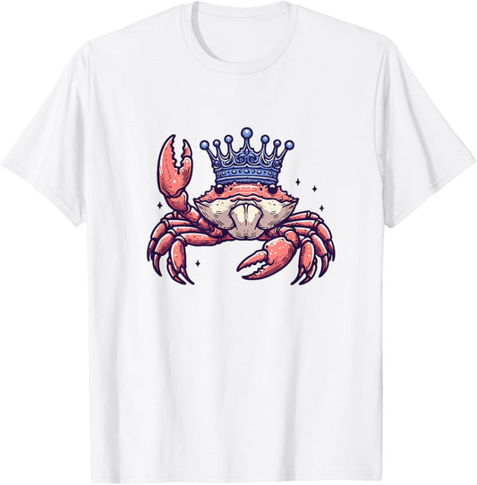Crab Whisperer Red Crab Lover Crabbing Hunt Cute Crabber T-Shirt