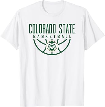 Colorado State University Rams Basketball Arch T-Shirt