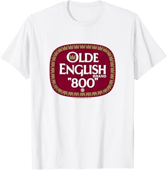 Coors Brewing Company Olde English Brand 800 Chest Logo T-Shirt