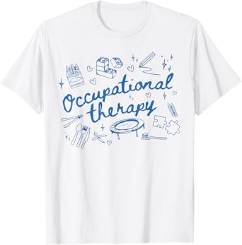 OT Occupational Therapy Vintage OT Month Groovy For Women T-Shirt