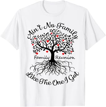 Ain't No Family Like The One I Got Matching Family Reunion T-Shirt