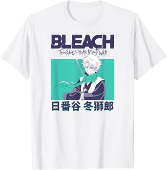 BLEACH: Thousand Year Blood War Toshiro Portrait Anime T-Shirt