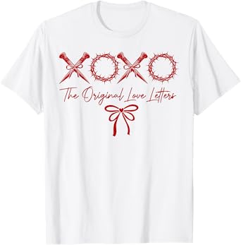 XOXO The Original Love Letters Christian Valentine’s Day T-Shirt