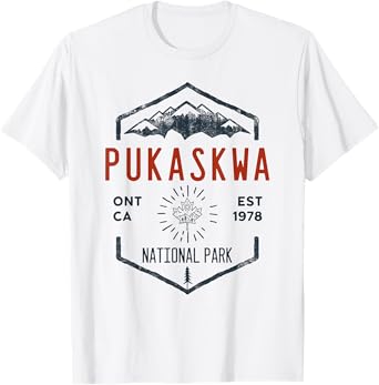 Pukaskwa National Park Canada Vintage T-Shirt
